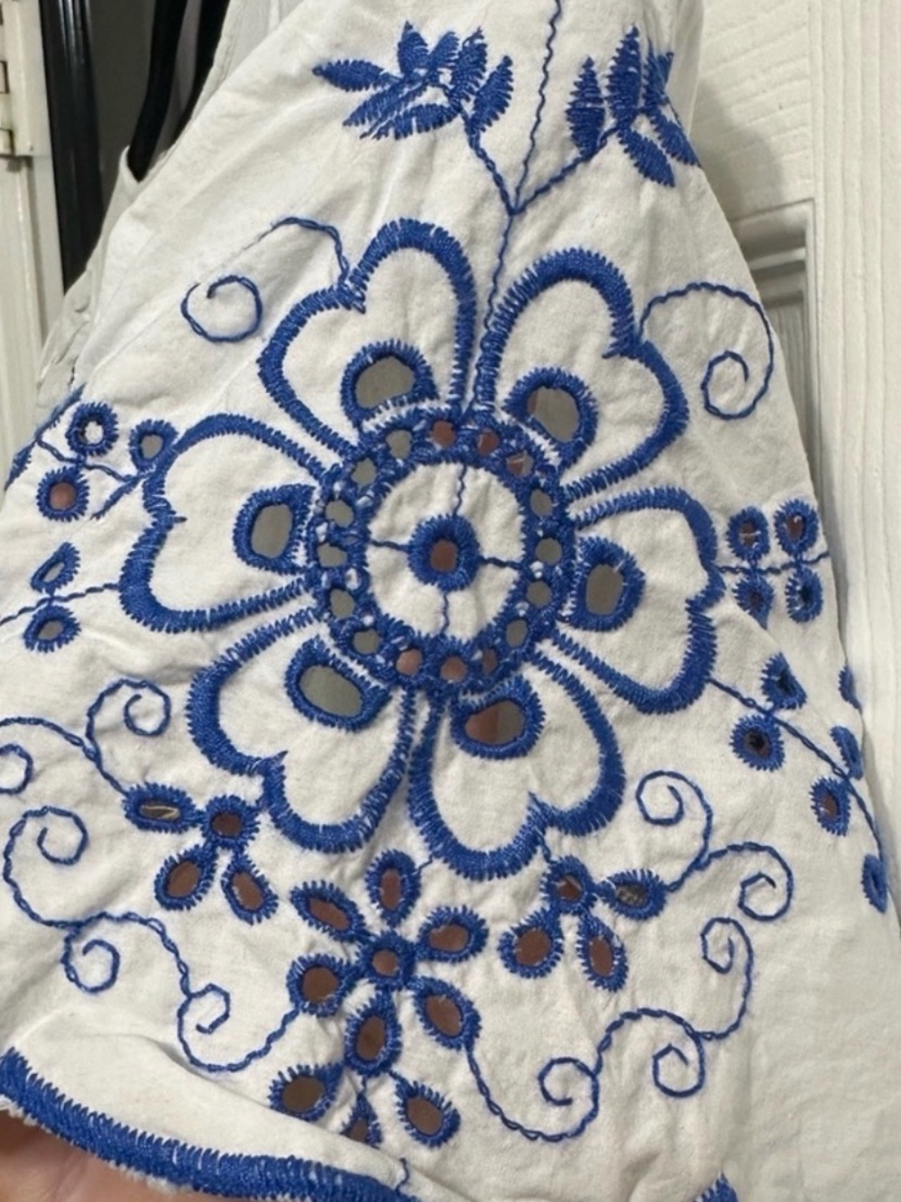 Anthropologie Somerset Maxi Dress Eyelet Edition - Picture 5 of 7